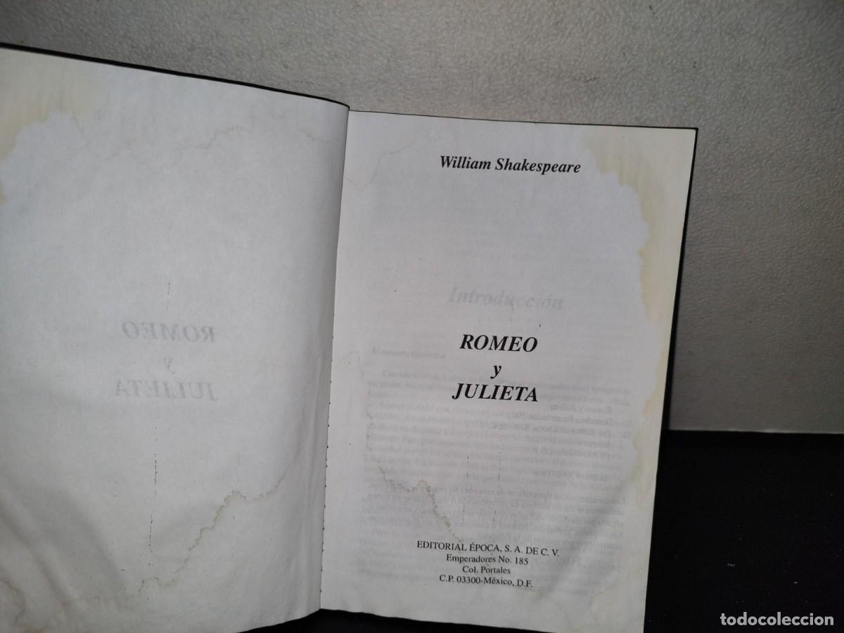 Libros de segunda mano: 108- ROMEO Y JULIETA - WILLIAM SHAKESPEARE - EDITORIAL &Eacute;POCA - 2001 - Foto 4