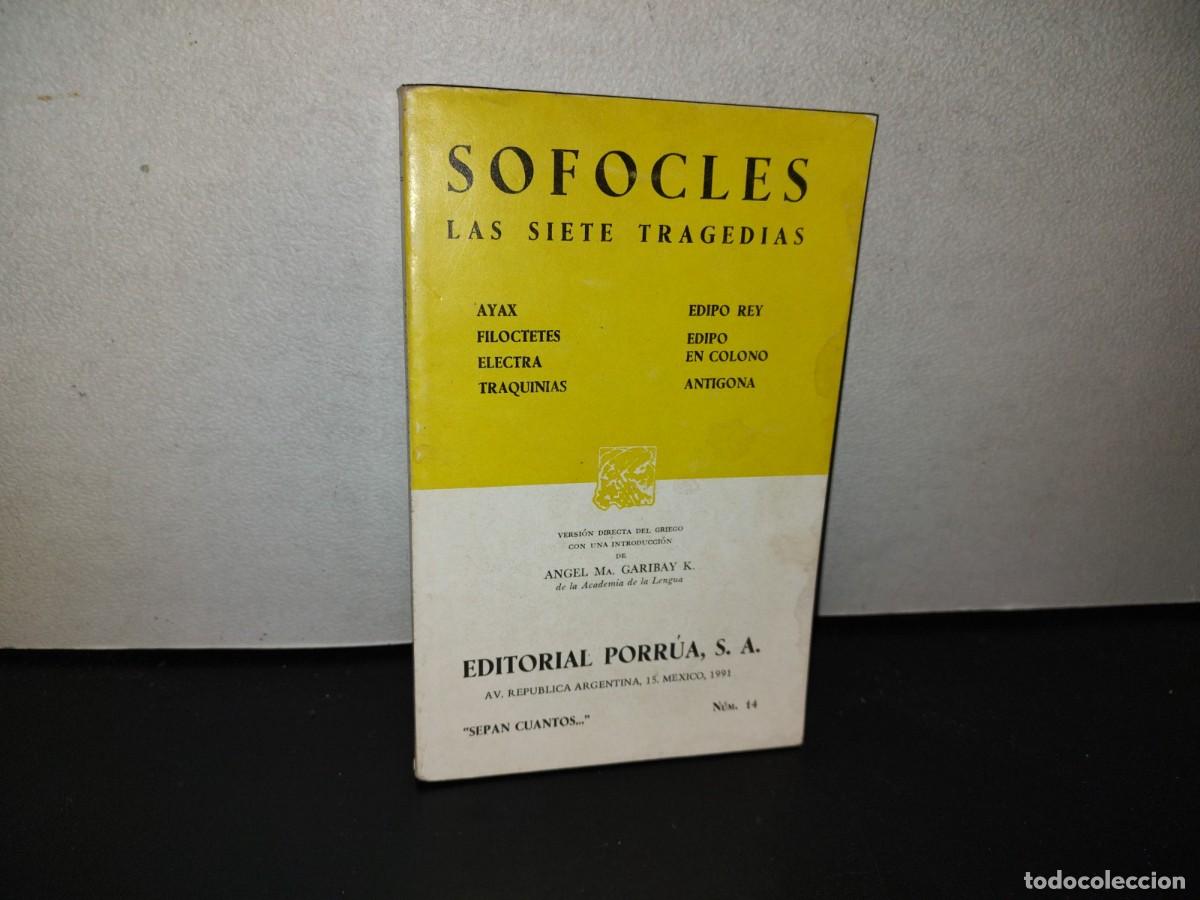 Libros de segunda mano: 109- S&Oacute;FOCLES. LAS SIETE TRAGEDIAS - EDITORIAL PORR&Uacute;A - Foto 1