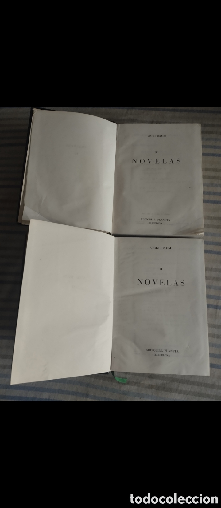 Libros de segunda mano: 2 Tomos de Editorial Planeta.Vicki Baum - Foto 4