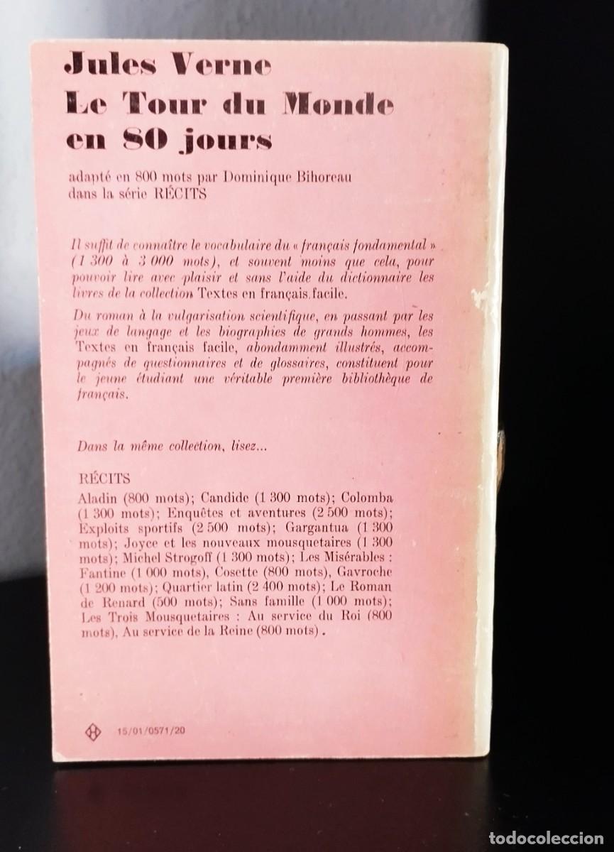 Libros de segunda mano: Le Tour du Monde en 80 Jours de Jules Verne - Foto 2