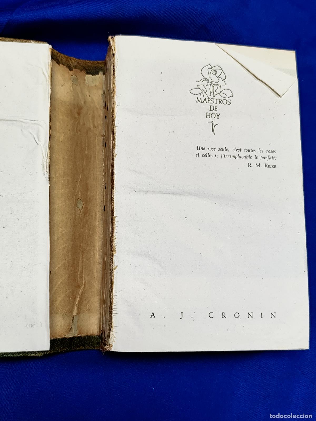 Libros de segunda mano: OBRAS. Cronin, Archibald Joseph 1957 - Foto 6