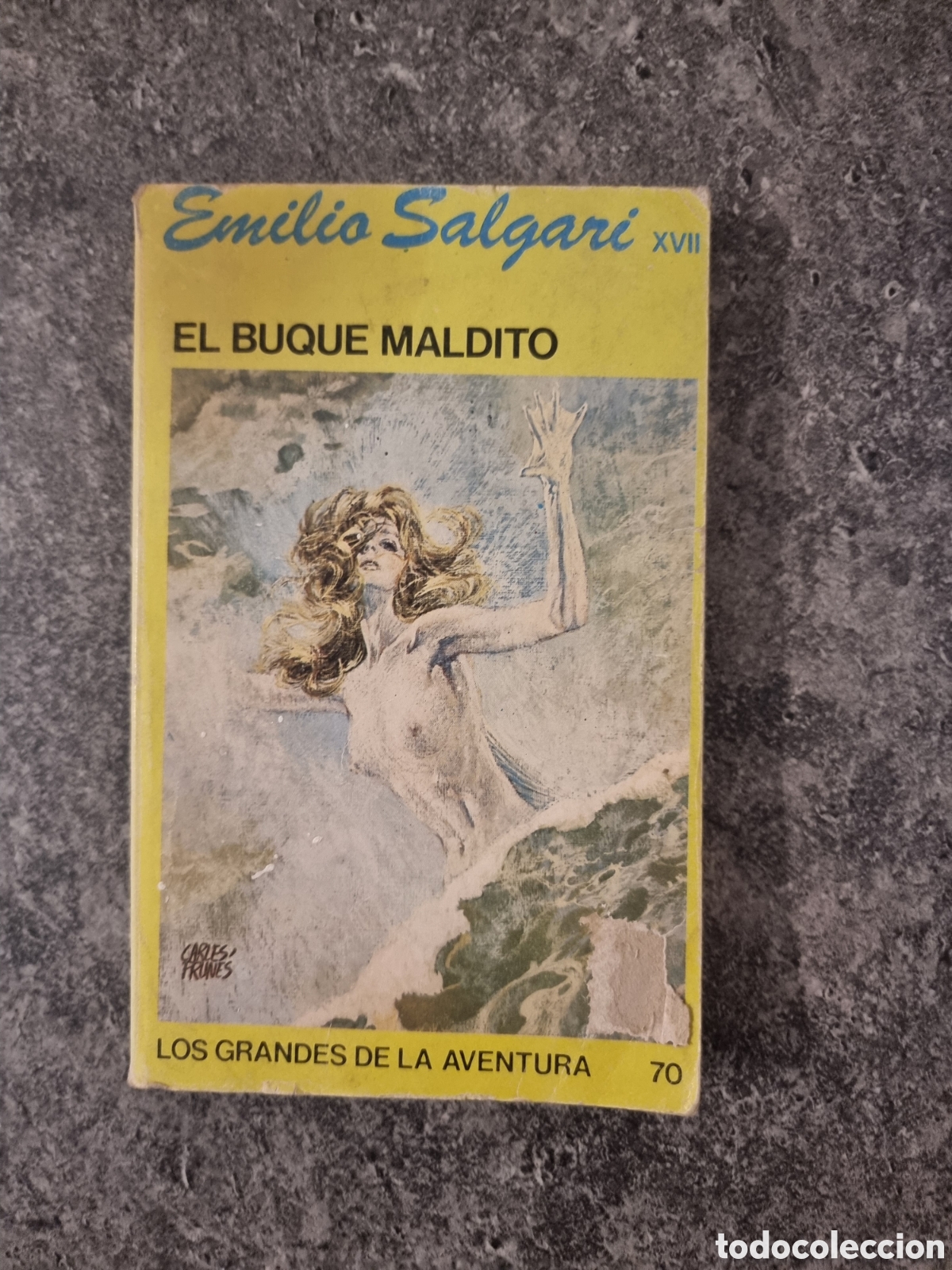 Libros de segunda mano: El buque maldito, Emilio Salgari - Foto 1