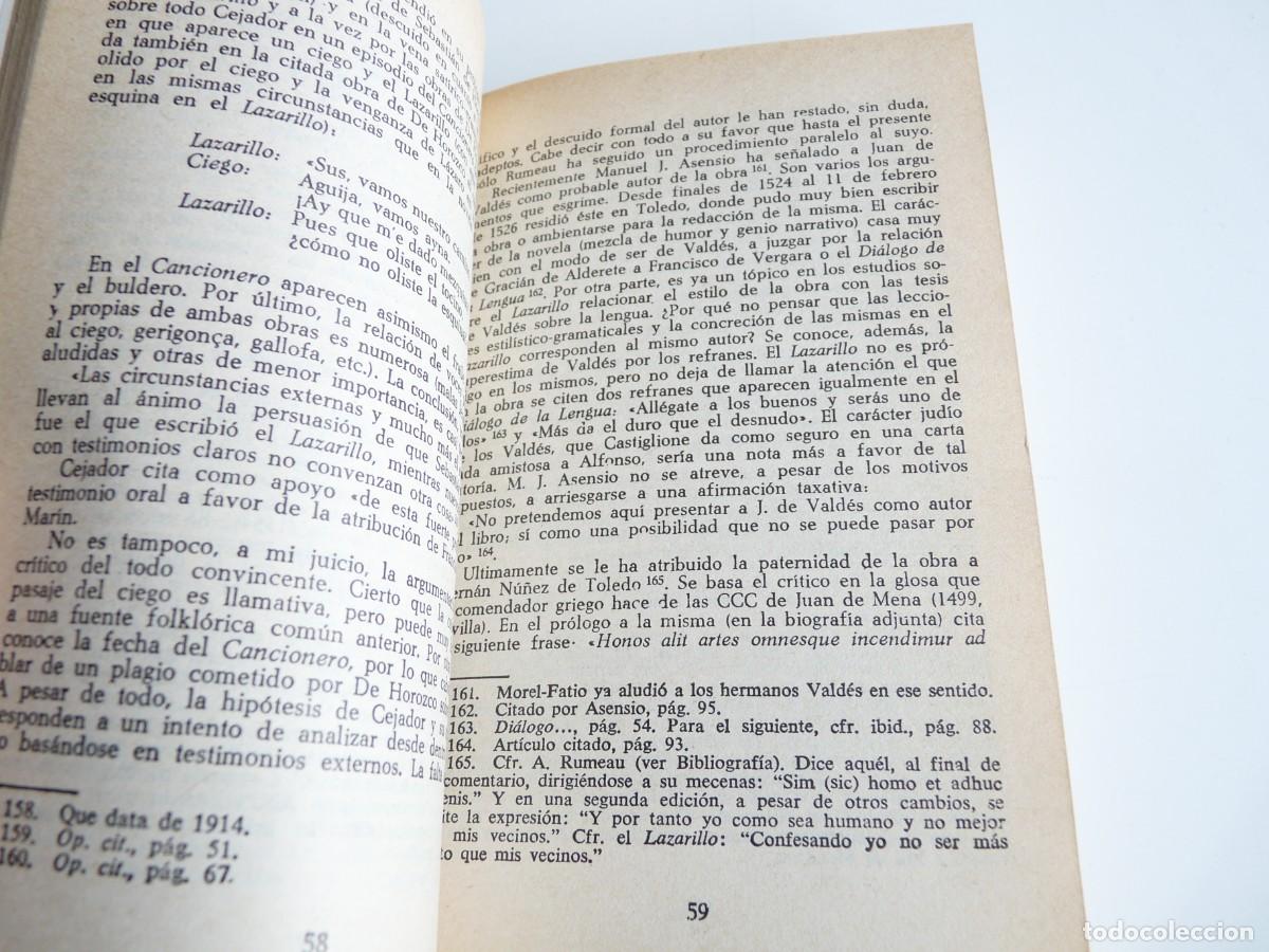 Libros de segunda mano: Lazarillo de Tormes Ref: 3-29 - Foto 3