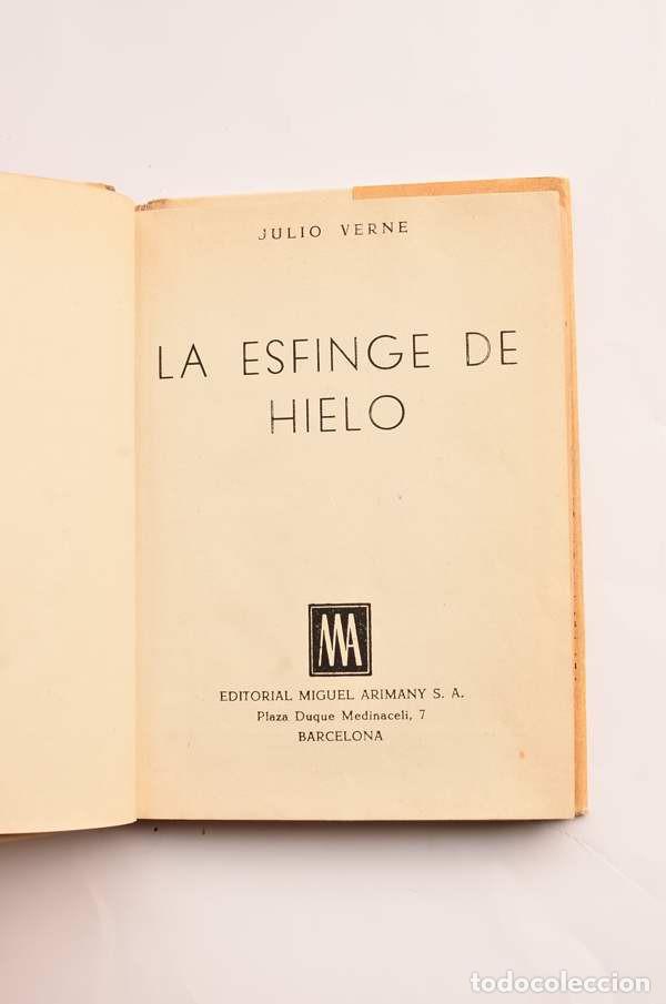 Libros de segunda mano: La esfinge de hielo - VERNE, Julio - Foto 3