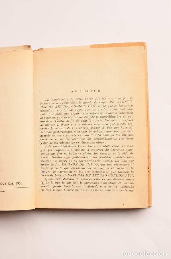 Libros de segunda mano: La esfinge de hielo - VERNE, Julio - Foto 4