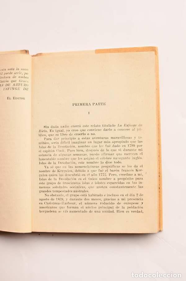 Libros de segunda mano: La esfinge de hielo - VERNE, Julio - Foto 5