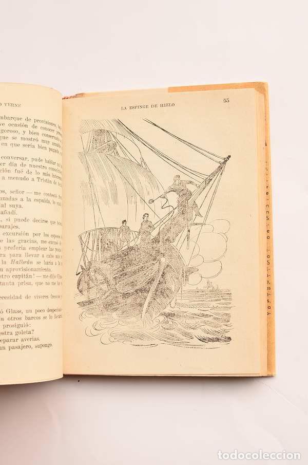 Libros de segunda mano: La esfinge de hielo - VERNE, Julio - Foto 6