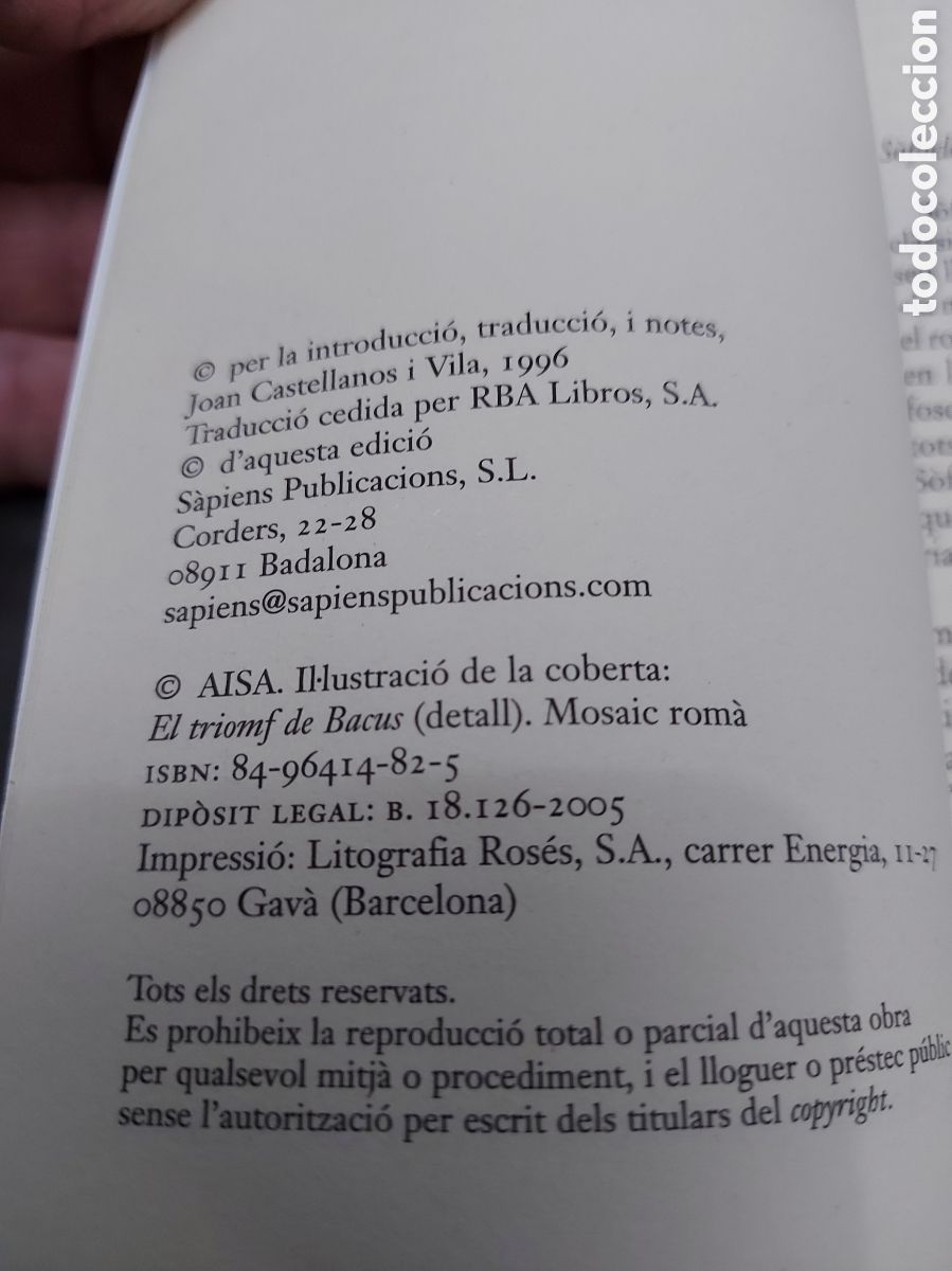 Libros de segunda mano: EDIP REI de Sofocles any 2005 - Foto 2