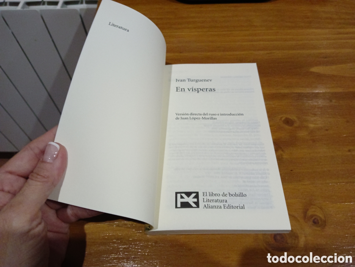 Libros de segunda mano: En visperas. Ivan Turguenev - Foto 2
