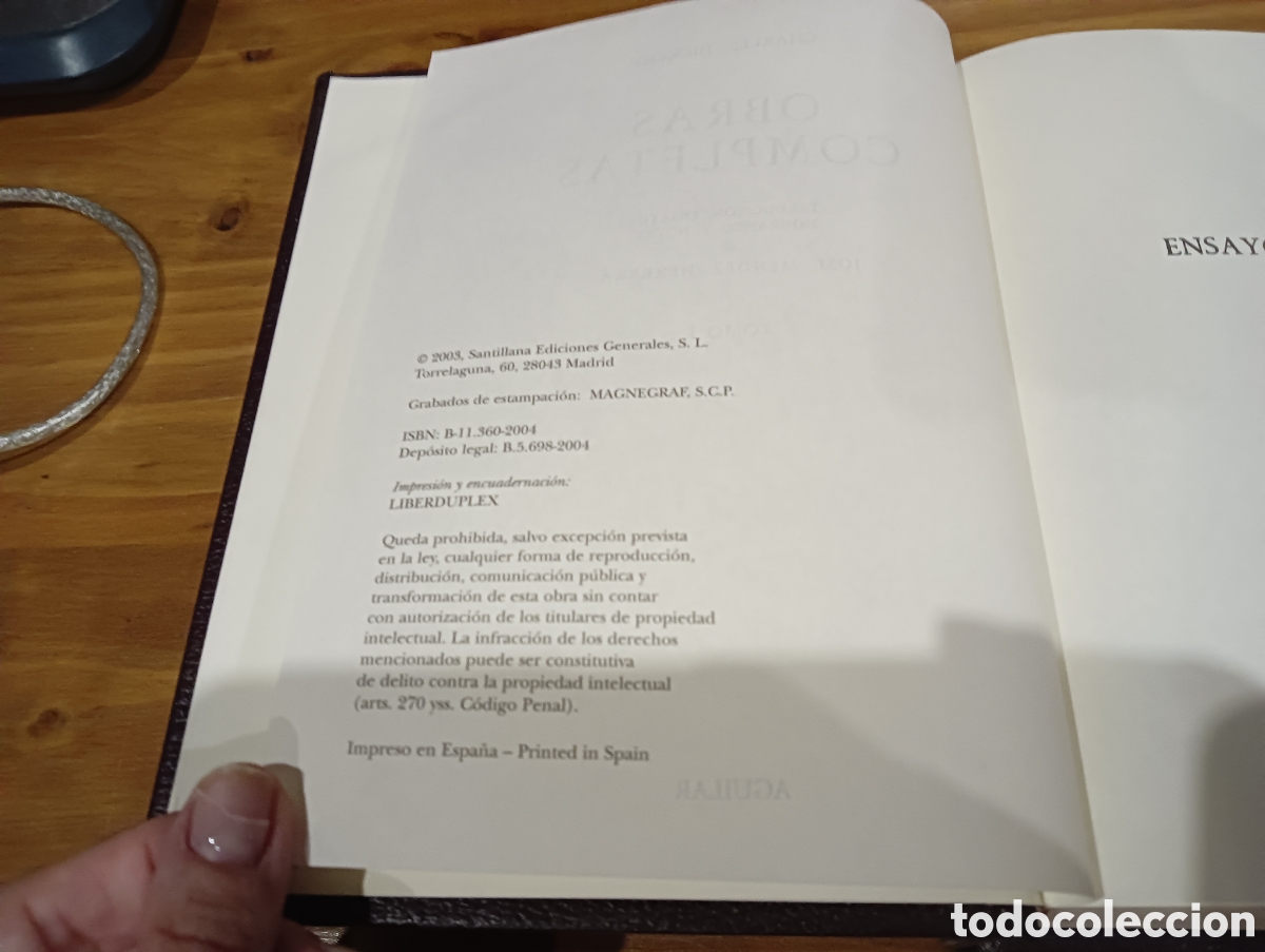 Libros de segunda mano: Charles Dickens. Obras completas - Foto 3