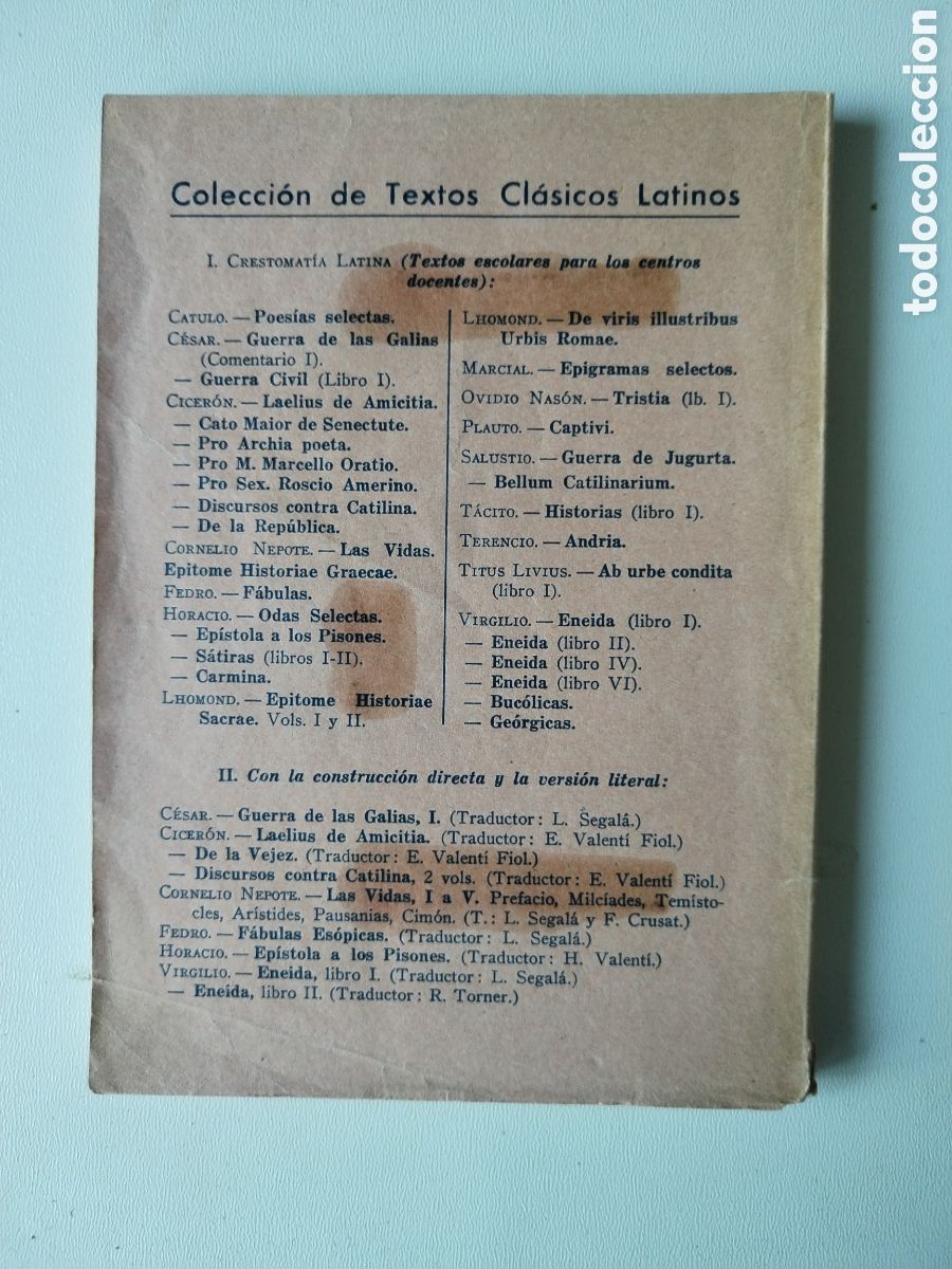 Libros de segunda mano: DE LA REPIBLICA TEXTO LATINO/CICERON - Foto 4