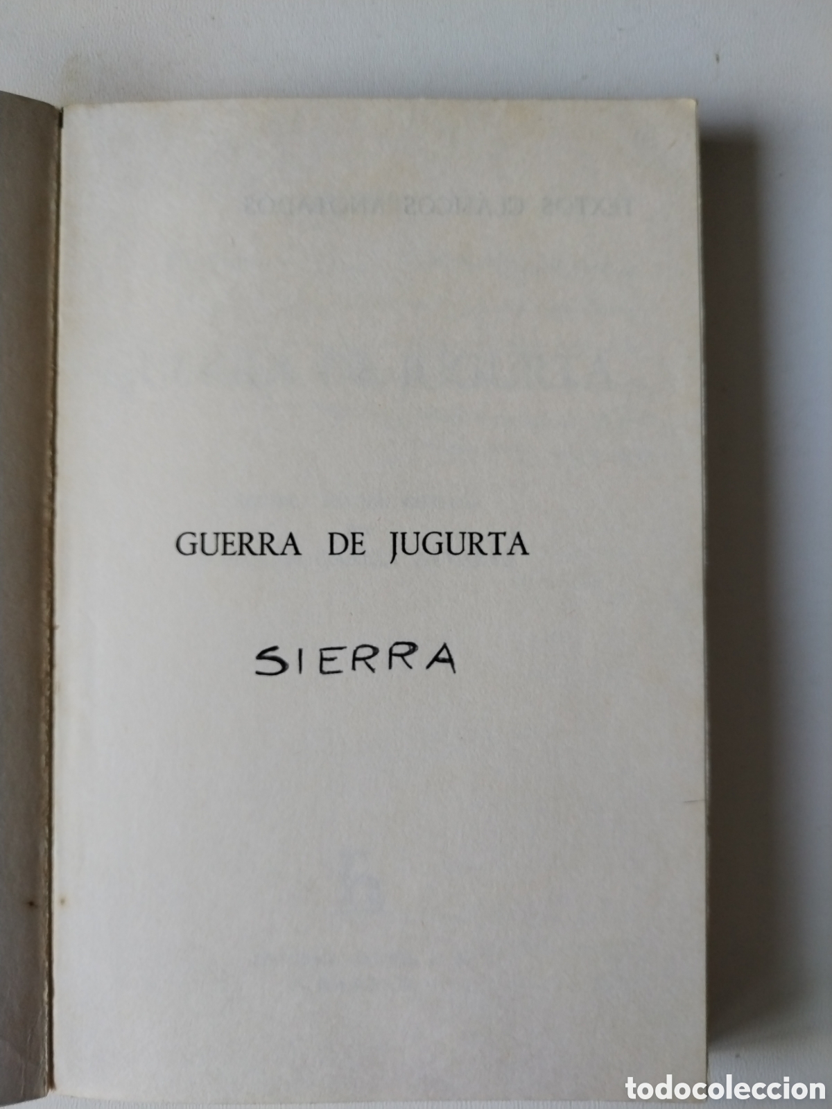 Libros de segunda mano: GUERRA DE JUGURTA/SALUSTIO/GREDOS - Foto 2