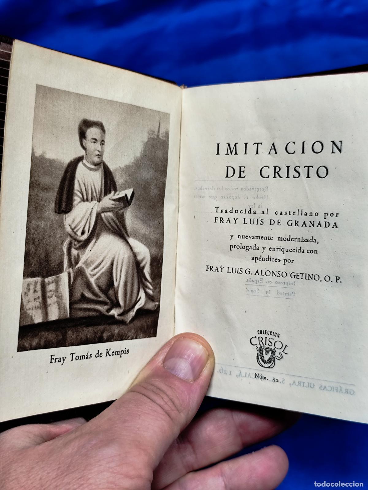 Libros de segunda mano: COLECCION CRISOL 57. IMITACI&Oacute;N DE CRISTO 1944 - Foto 5
