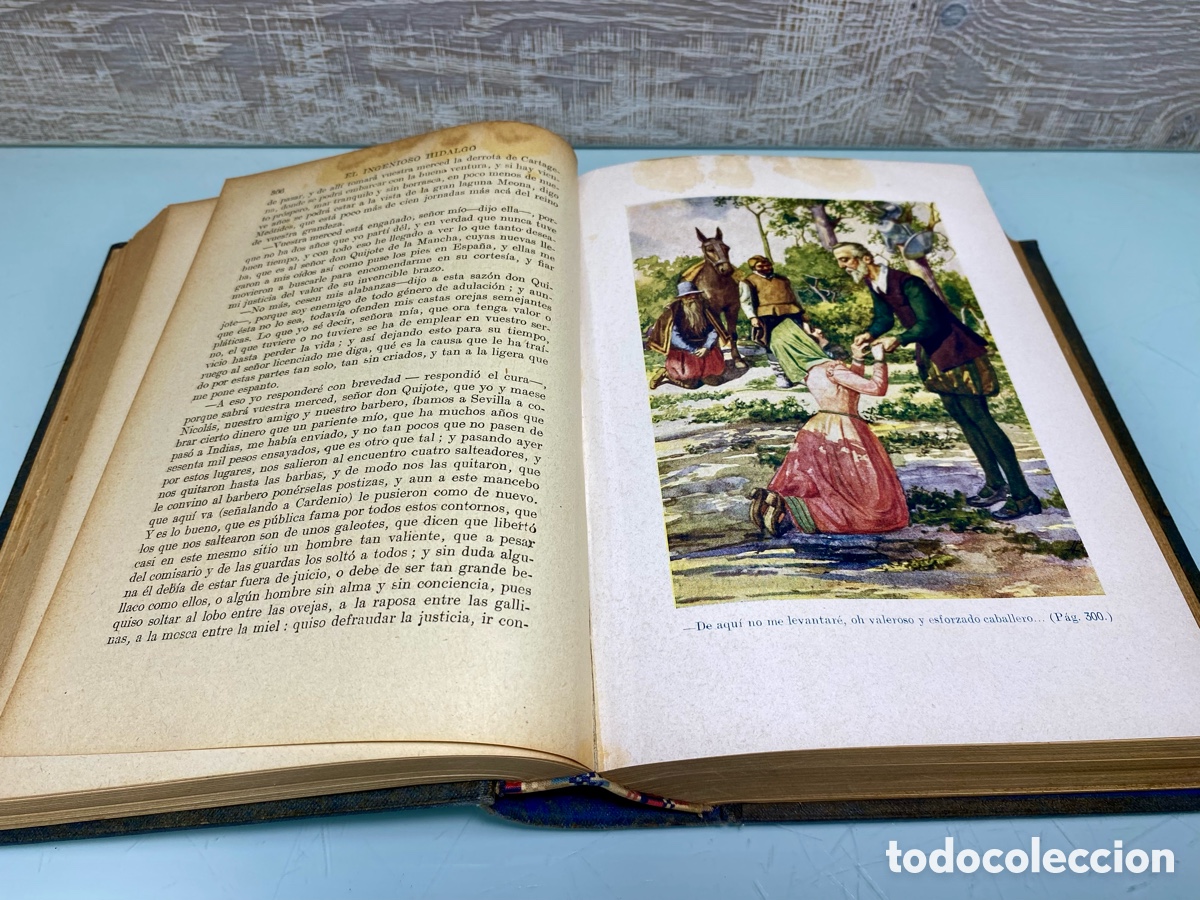 Libros de segunda mano: Libro Don Quijote de la Mancha. Ed.Sopena - 1940 - Foto 6