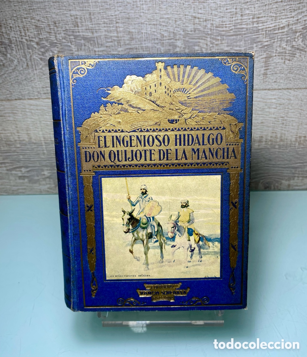 Libros de segunda mano: Libro Don Quijote de la Mancha. Ed.Sopena - 1940 - Foto 1