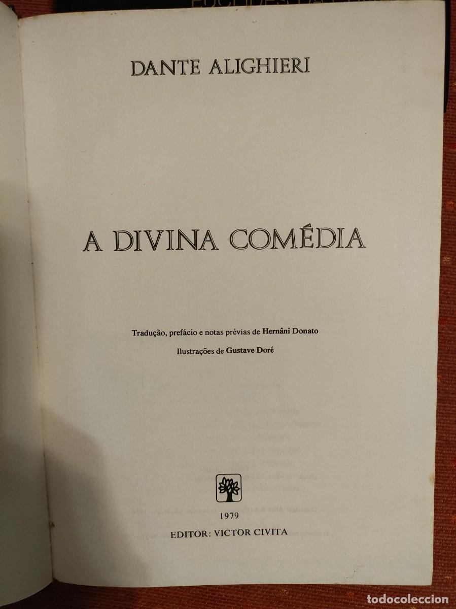 Libros de segunda mano: Dante. A Divina Com&eacute;dia. 1979 - Foto 2