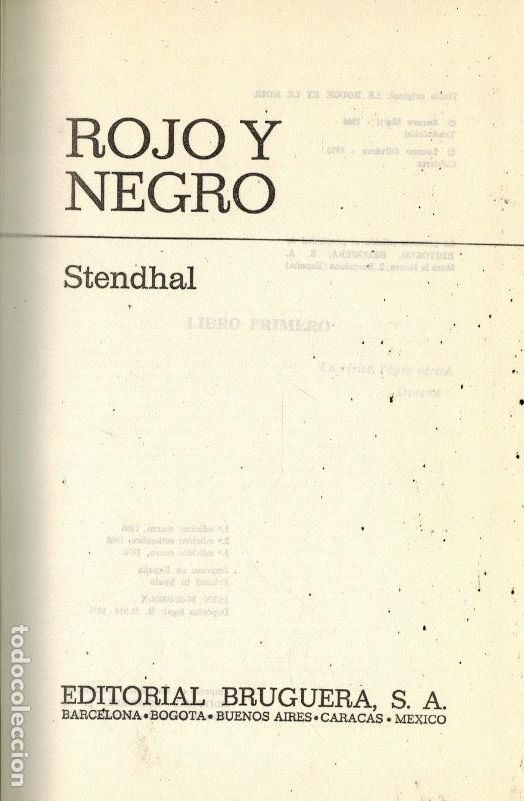 Libros de segunda mano: ROJO Y NEGRO: por Stendhal - Foto 1