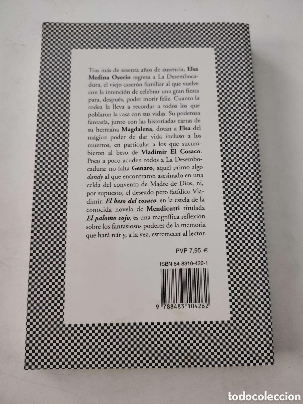 Libros de segunda mano: EL BESO DEL COSACO .- E Mendicutti - Foto 2