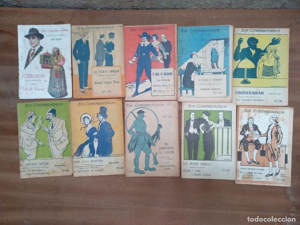 Libros de segunda mano: lote 8 de LOS CONTEMPORANEOS buen estado ,oferta