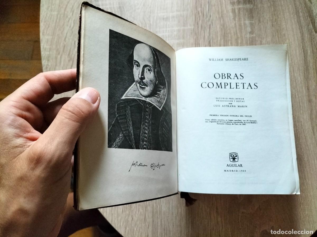 Libros de segunda mano: Obras completas - William Shakespeare. Aguilar 1964 - Foto 6