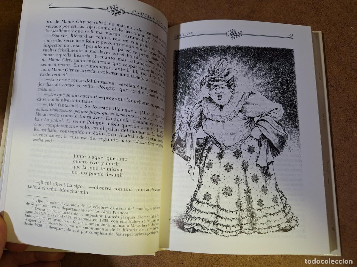 Libros de segunda mano: El fantasma de la &oacute;pera - Gaston Leroux - Foto 3