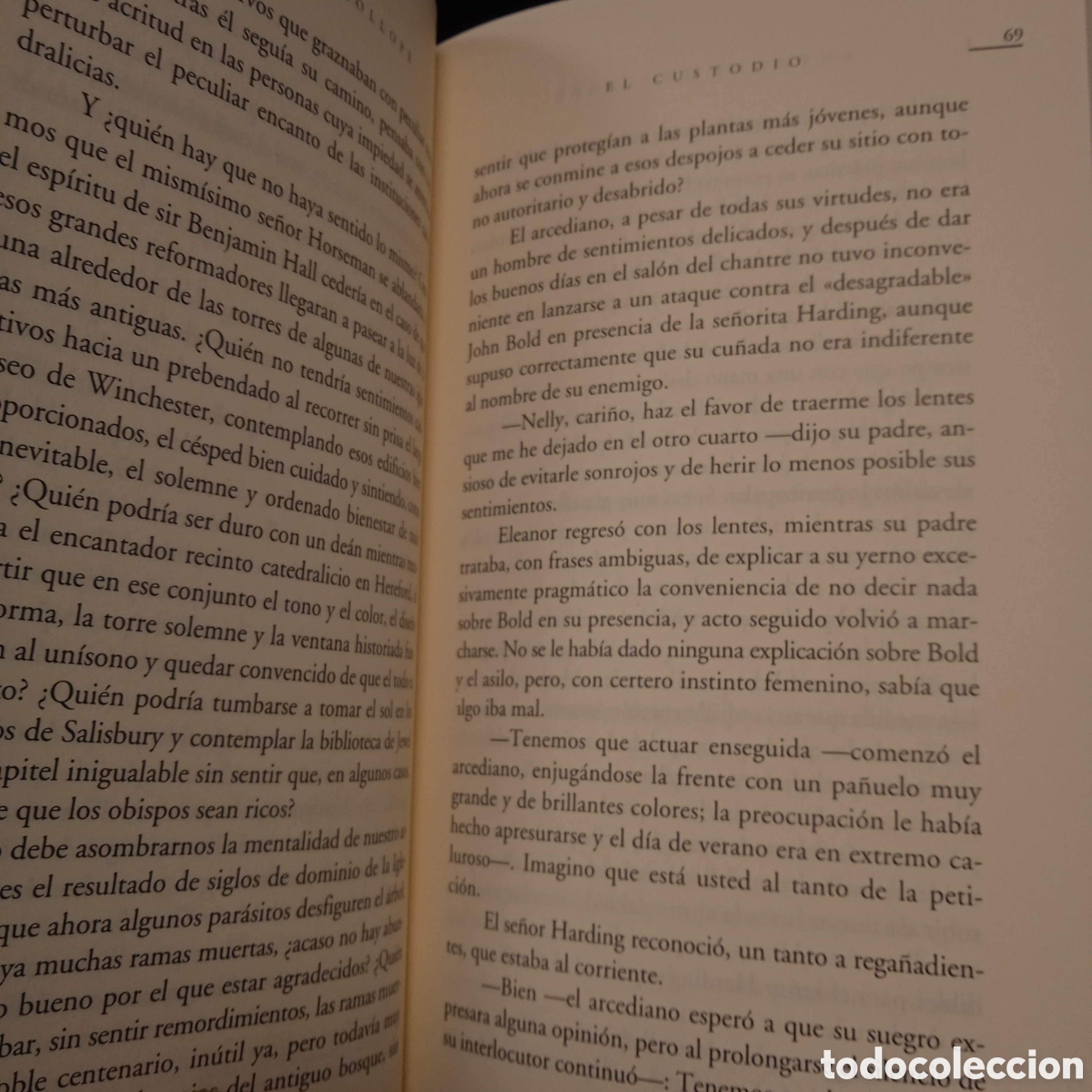 Libros de segunda mano: EL CUSTODIO - ANTHONY TROLLOPE - ALFAGUARA 2004 #8890 - Foto 6