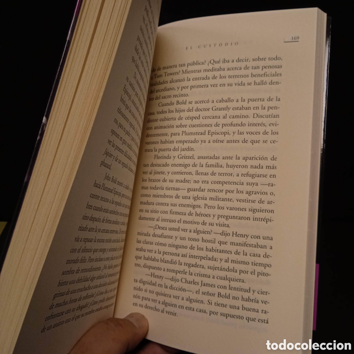 Libros de segunda mano: EL CUSTODIO - ANTHONY TROLLOPE - ALFAGUARA 2004 #8890 - Foto 7
