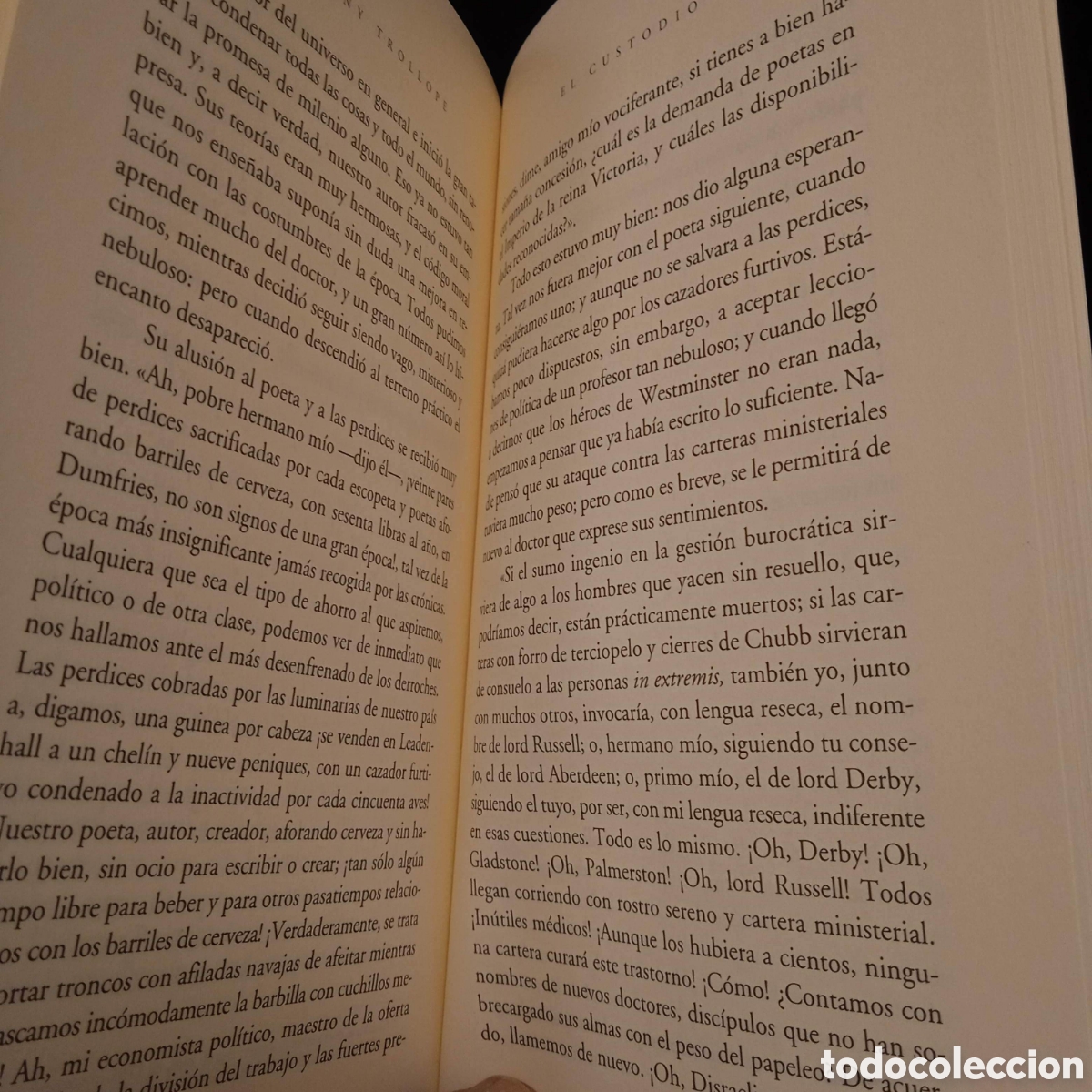Libros de segunda mano: EL CUSTODIO - ANTHONY TROLLOPE - ALFAGUARA 2004 #8890 - Foto 8
