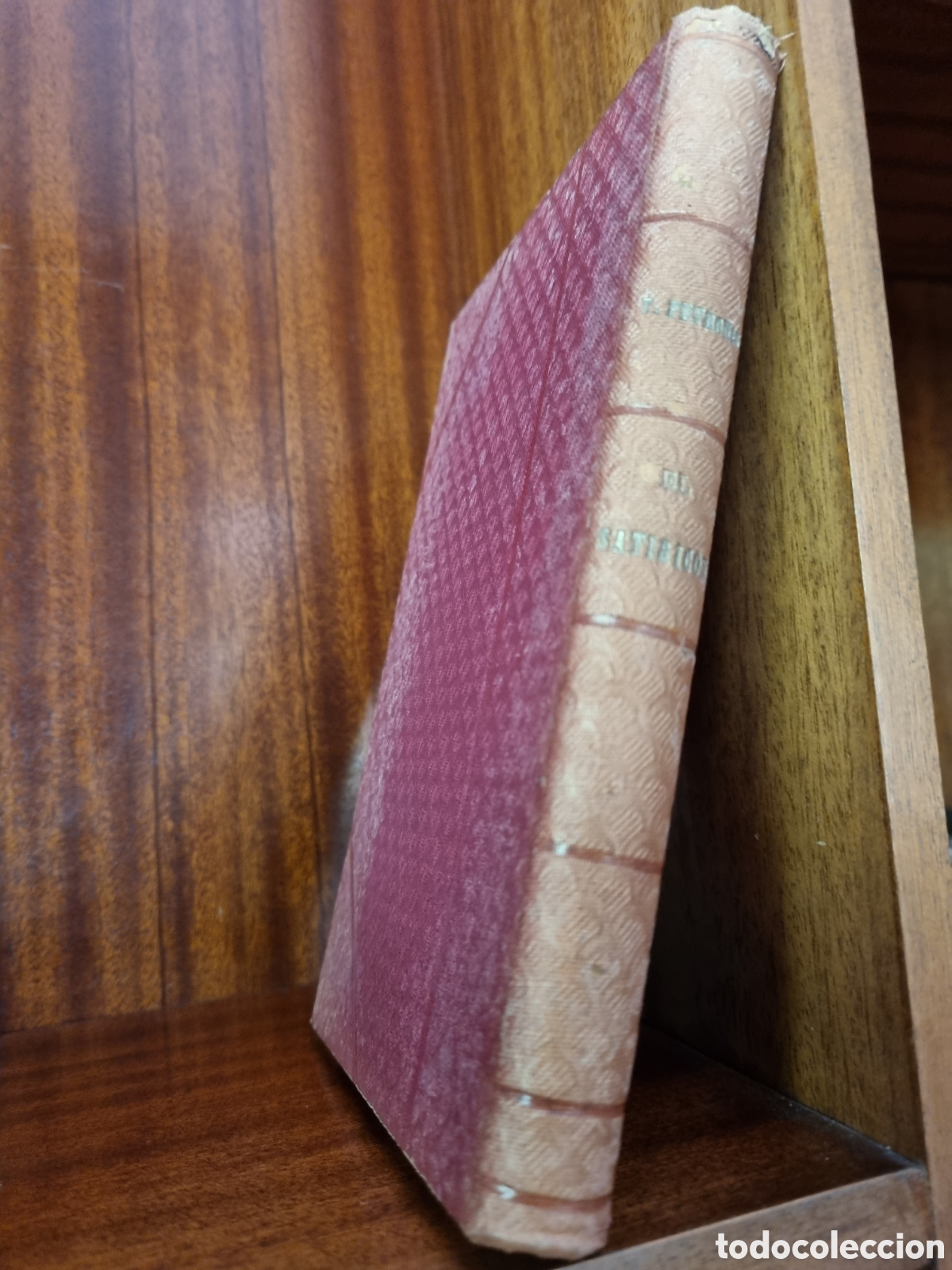 Libros de segunda mano: &rdquo;El satiric&oacute;n&rdquo; de Petronio Arbiter. Libro antiguo bien conservado. - Foto 10