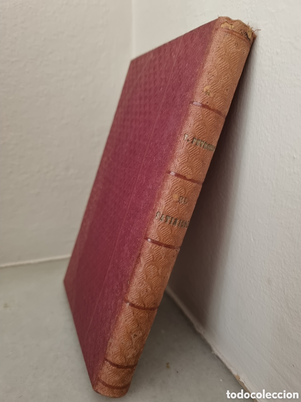 Libros de segunda mano: &rdquo;El satiric&oacute;n&rdquo; de Petronio Arbiter. Libro antiguo bien conservado. - Foto 1