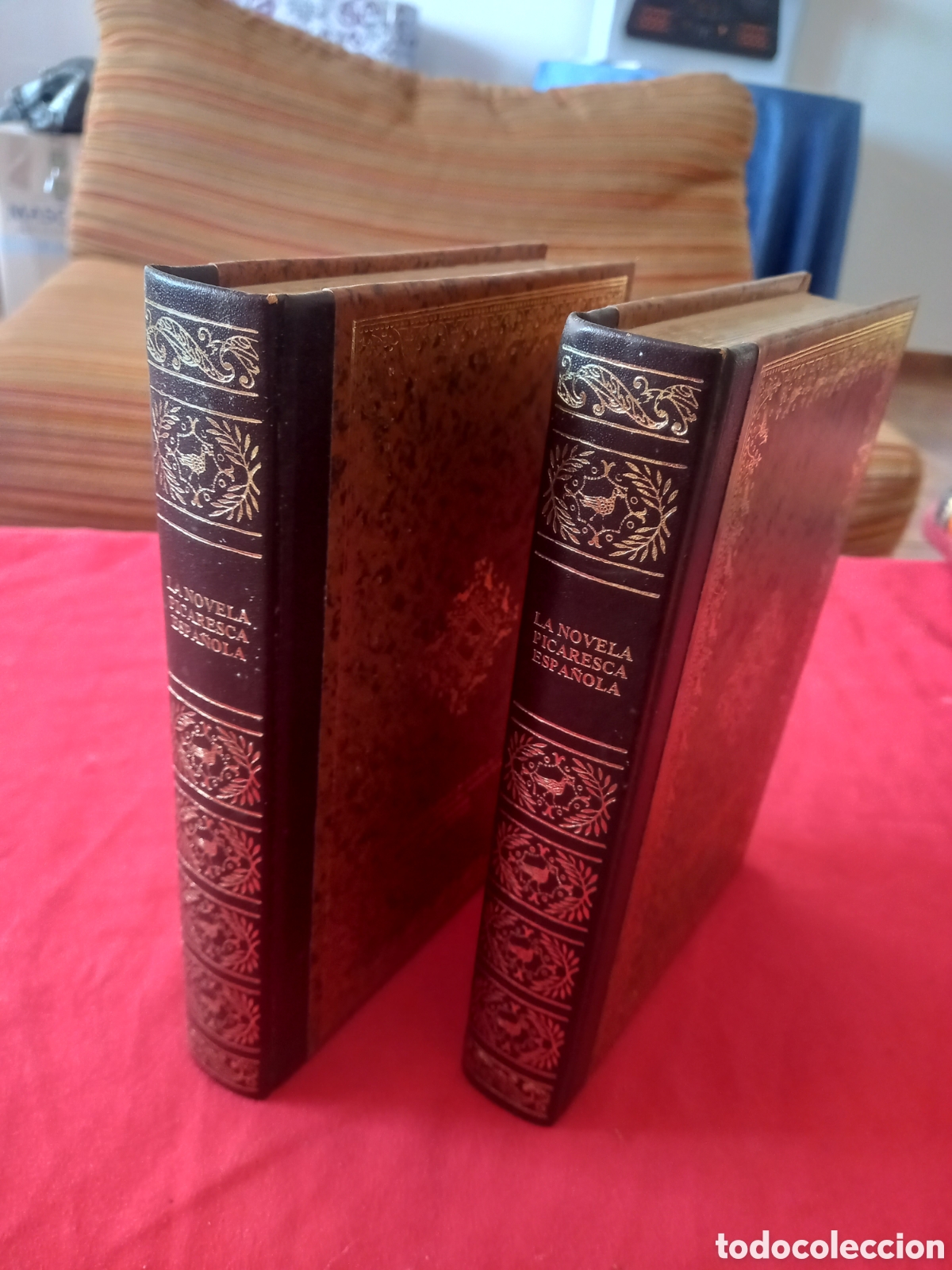 Libros de segunda mano: La vida del p&iacute;caro Guzm&aacute;n de Alfarache. Mateo Alem&aacute;n. Dos tomos - Foto 4