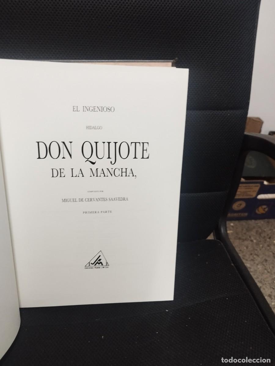 Libros de segunda mano: DON QUIJOTE DE LA MANCHA. DOS TOMOS. EDICIONES RUEDA. - Foto 2