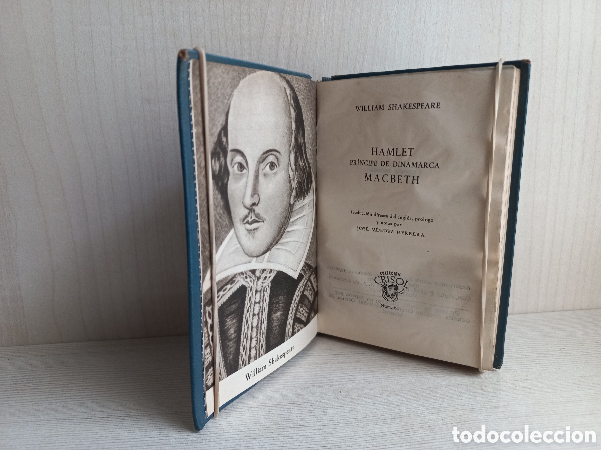 Libros de segunda mano: Hamlet. Macbeth. William Shakespeare. Aguilar, colecci&oacute;n Crisol, 1956. - Foto 5