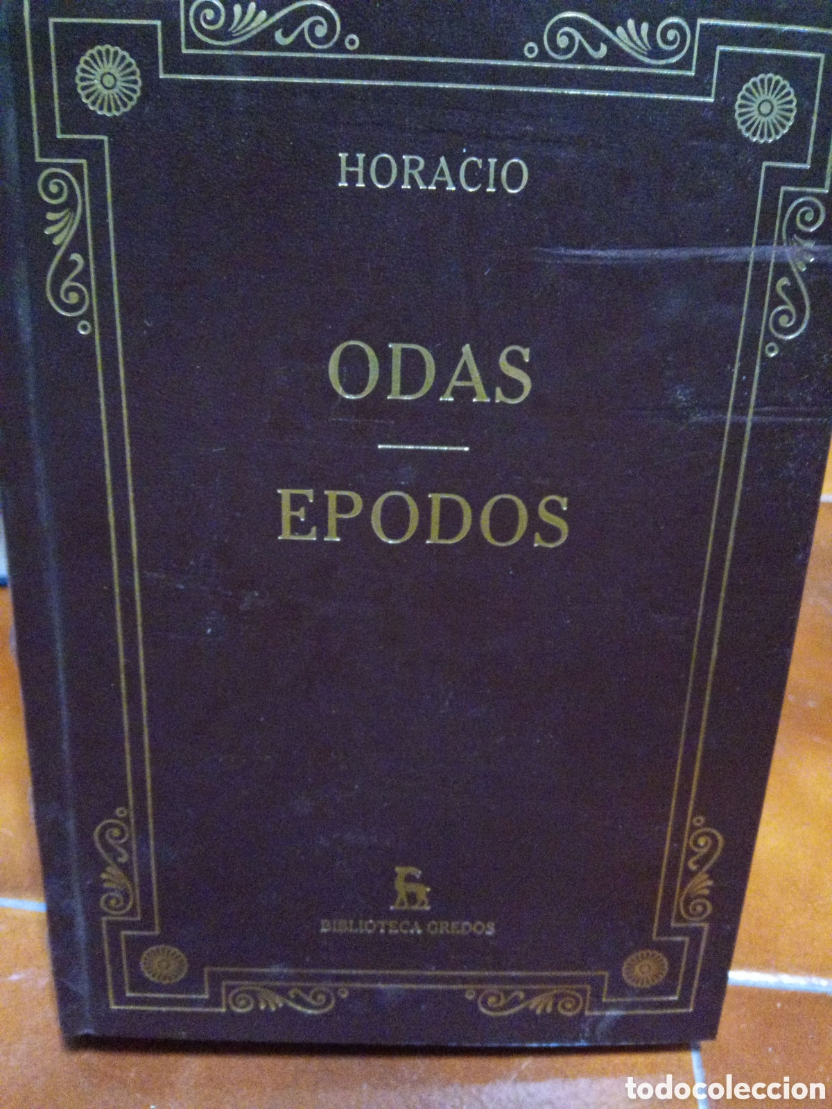 Libros de segunda mano: Odas. Epodos. Horacio. Biblioteca Gredos - Foto 1