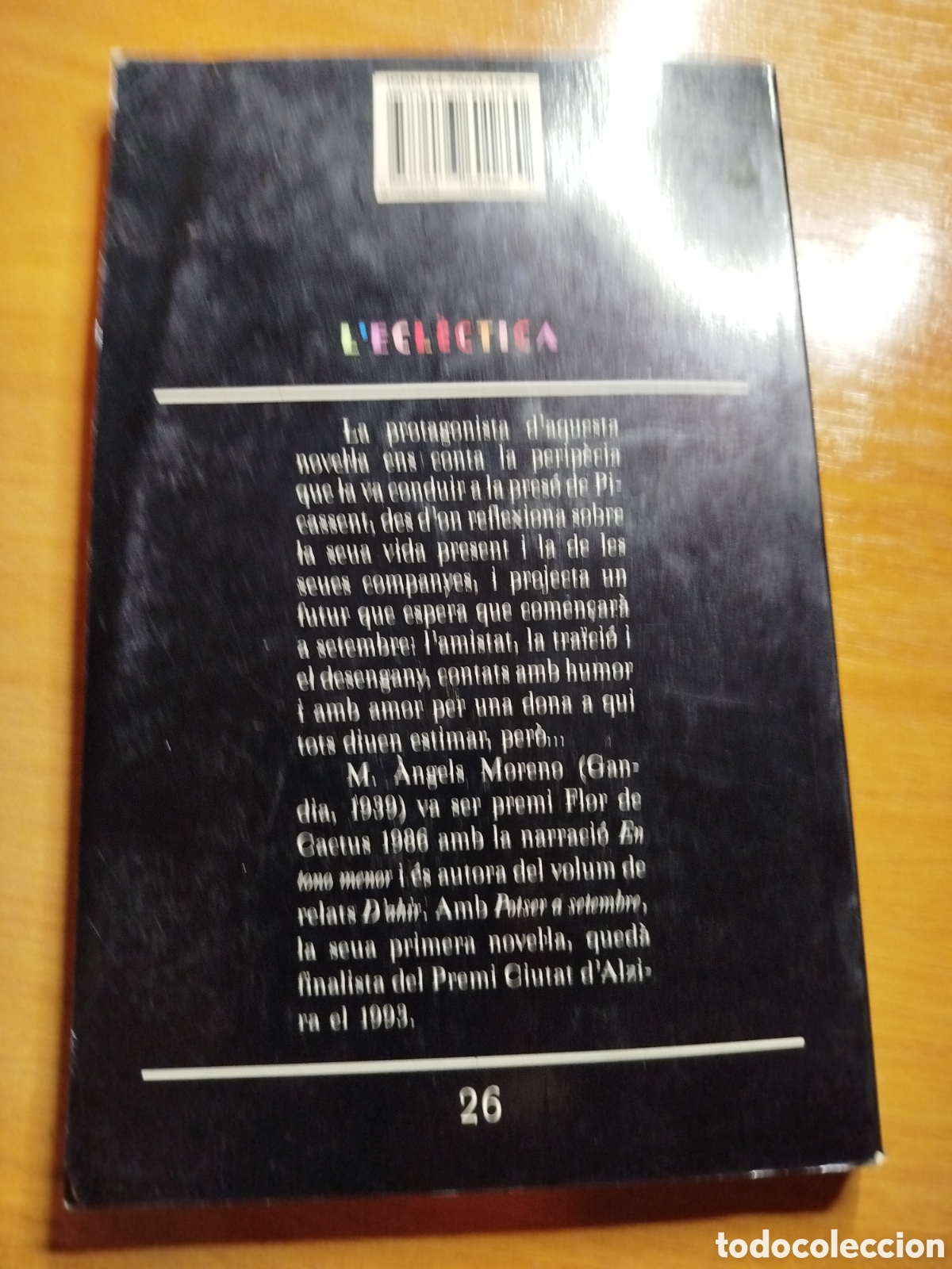Libros de segunda mano: Potser a setembre. Angels moreno. Novela en catal&aacute;n - Foto 2