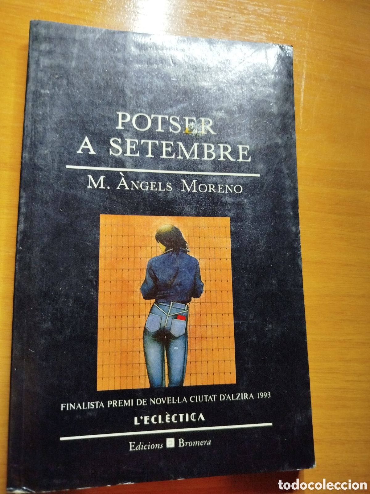Libros de segunda mano: Potser a setembre. Angels moreno. Novela en catal&aacute;n - Foto 1
