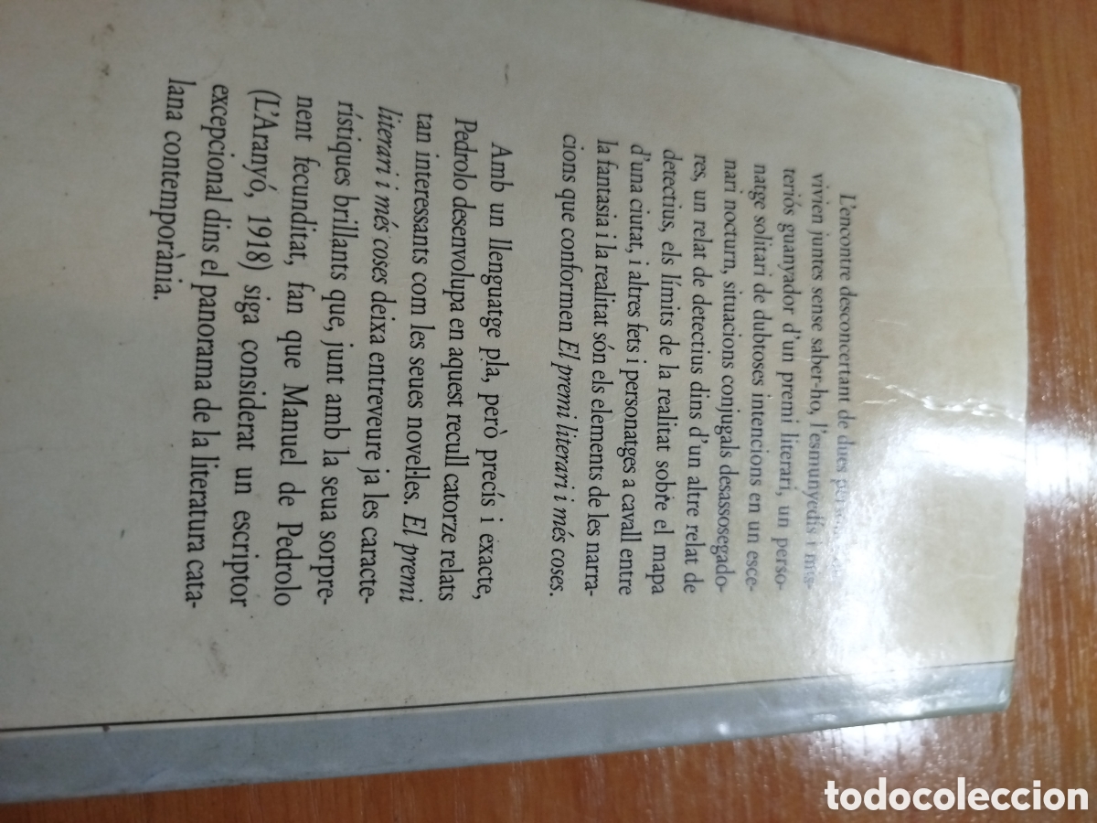 Libros de segunda mano: I mes coses. Manuel de pedrolo. Novelas en catal&aacute;n - Foto 2