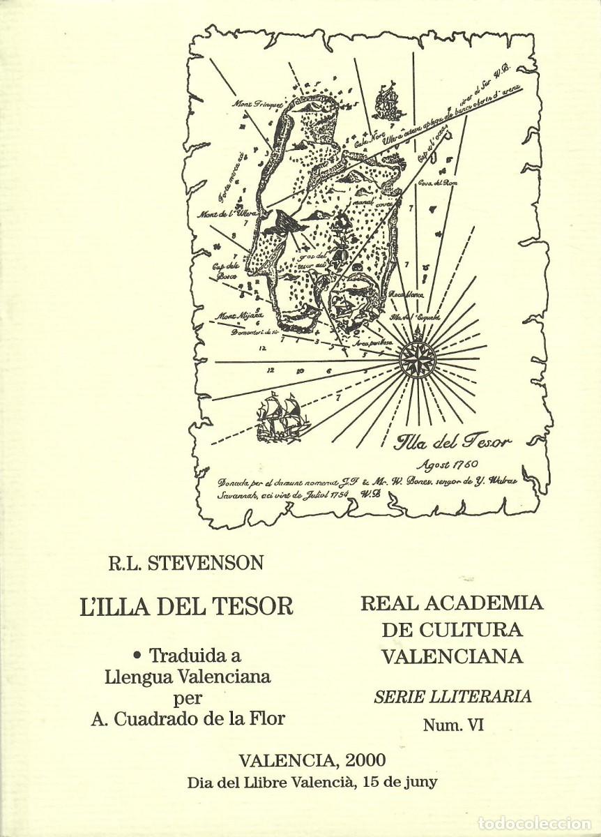 Libros de segunda mano: LILLA DEL TESOR / R.L. STEVENSON - EDICI&Oacute;N EN VALENCIANO - Foto 1