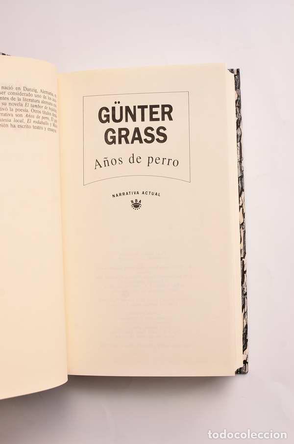 Libros de segunda mano: A&ntilde;os de perro - GRASS, G&uuml;nter - Foto 5