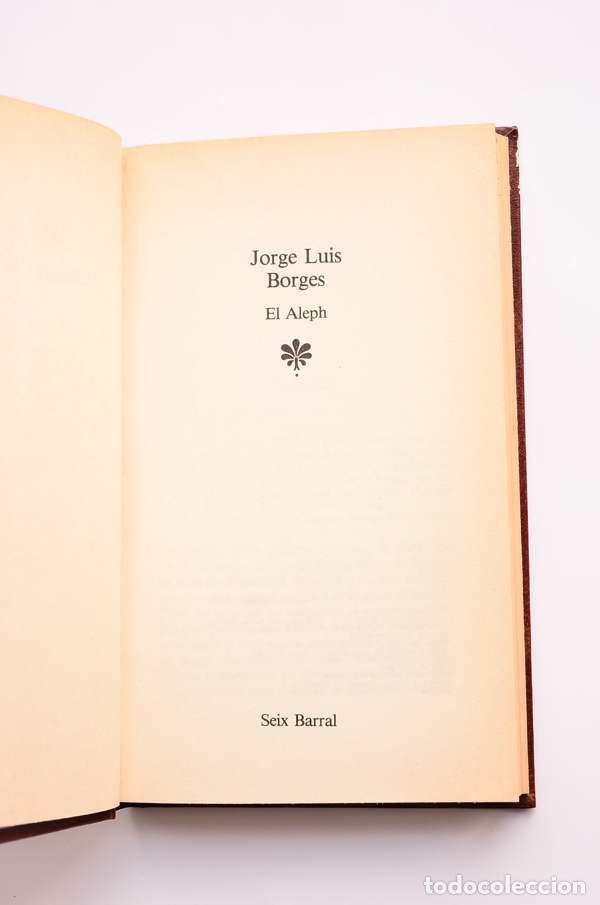 Libros de segunda mano: El Aleph - KAFKA, Franz - BORGES, Jorge Luis - Foto 2
