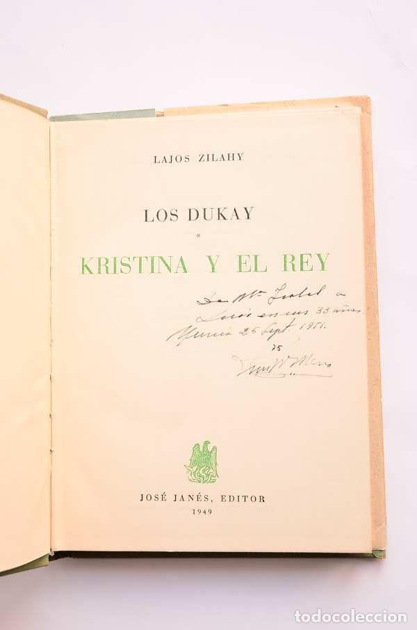 Libros de segunda mano: Kristina y el Rey - ZILAHY, Lajos - Foto 3