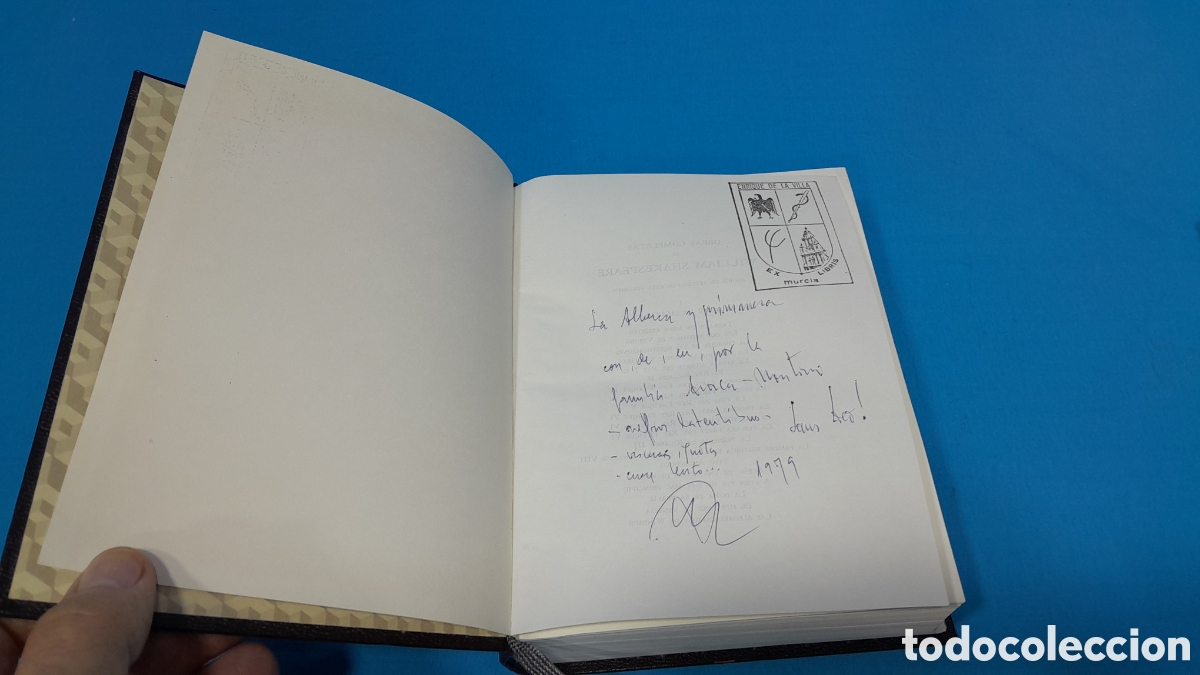 Libros de segunda mano: WILLIAM SHAKESPEARE - OBRAS COMPLETAS I Y II - EDICIONES AGUILAR - Foto 3
