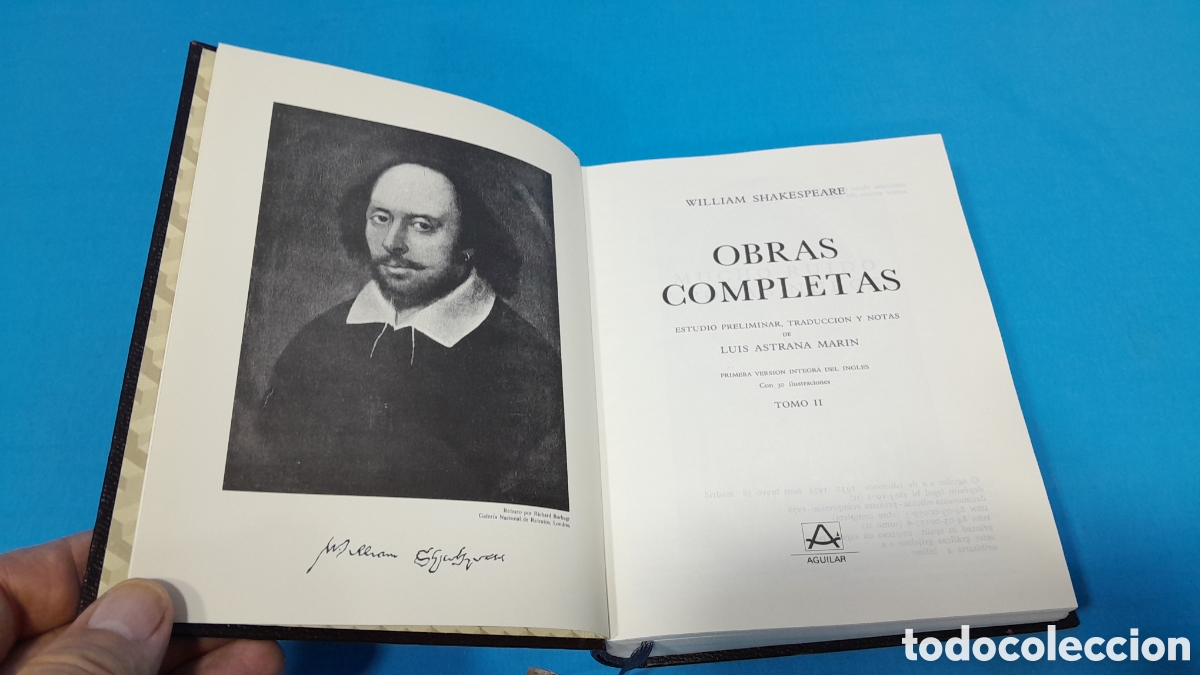Libros de segunda mano: WILLIAM SHAKESPEARE - OBRAS COMPLETAS I Y II - EDICIONES AGUILAR - Foto 8