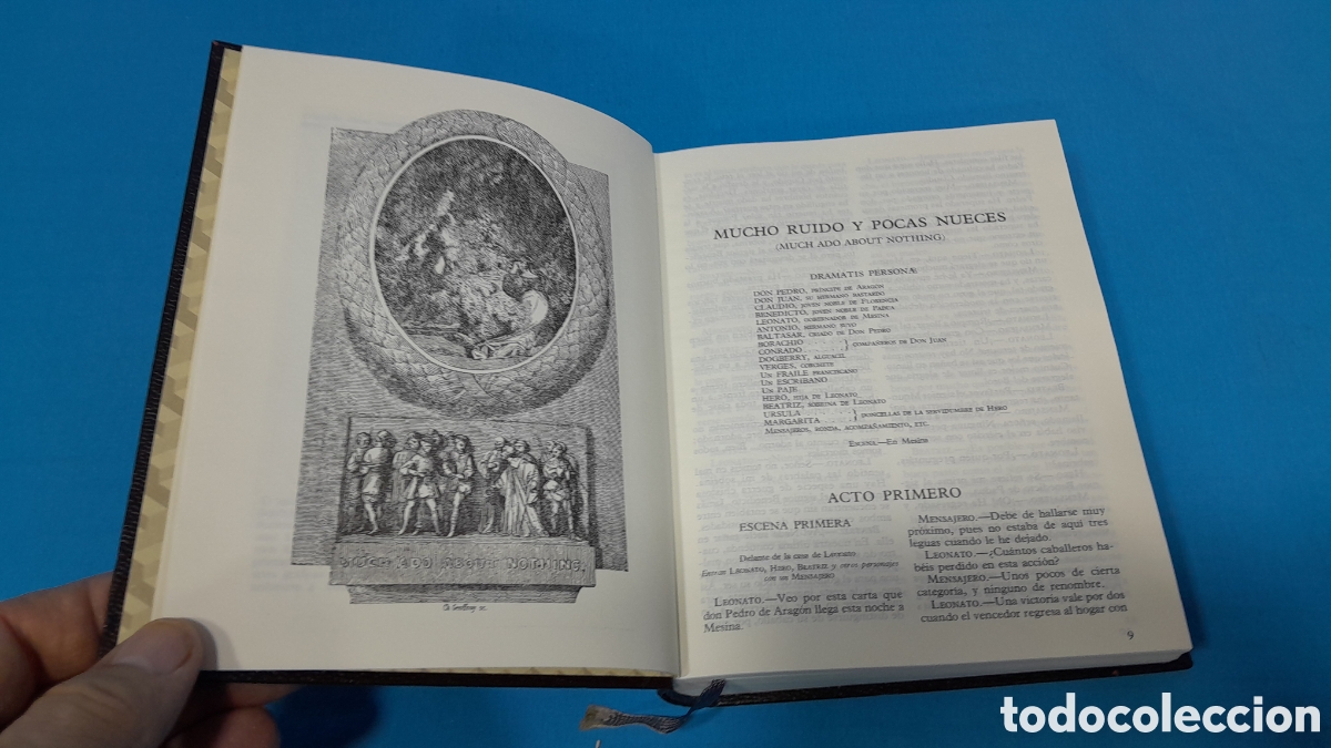 Libros de segunda mano: WILLIAM SHAKESPEARE - OBRAS COMPLETAS I Y II - EDICIONES AGUILAR - Foto 10