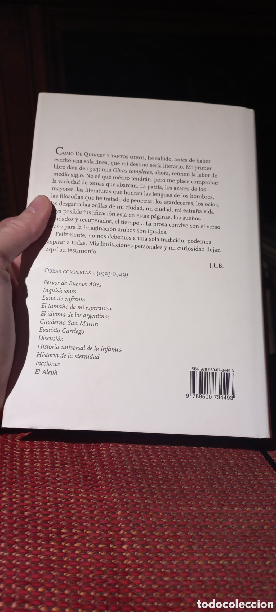 Libros de segunda mano: Obras completas 1, Jorge Luis Borges - Foto 2