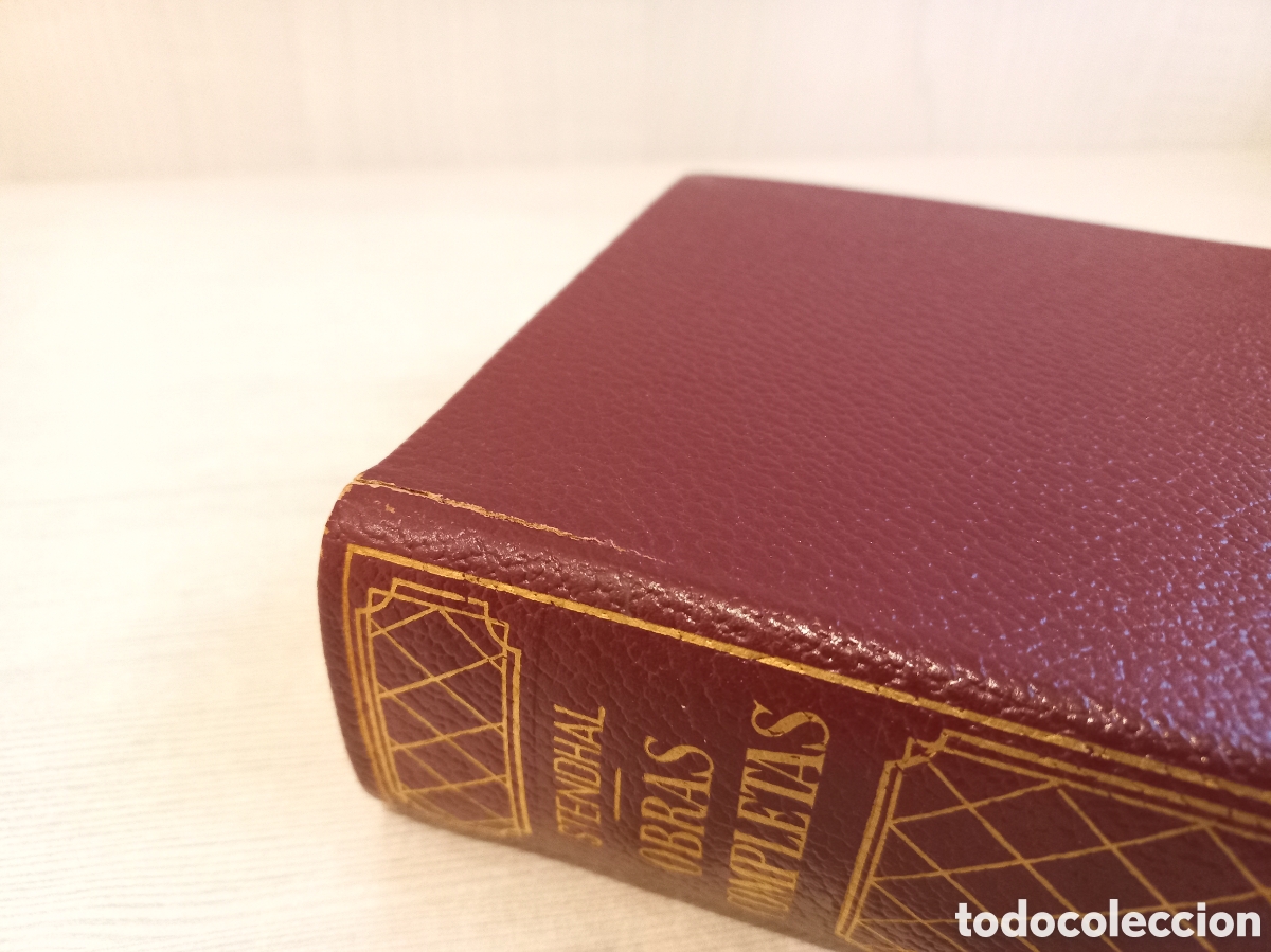 Libros de segunda mano: Obras Completas I. Stendhal. Editorial Lorenzana, 1966. - Foto 5