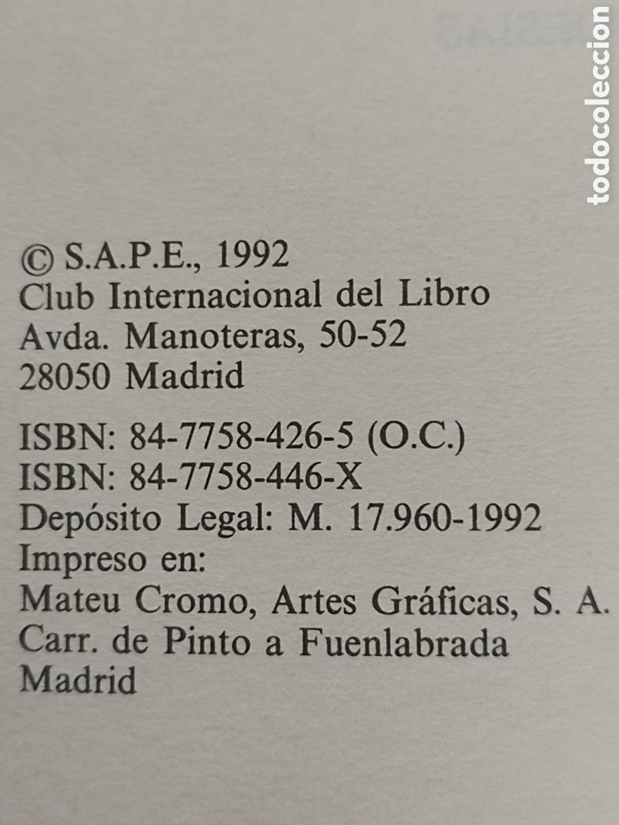 Libros de segunda mano: EL CANTAR DE LOS CANTARES a&ntilde;o 1992 - Foto 3