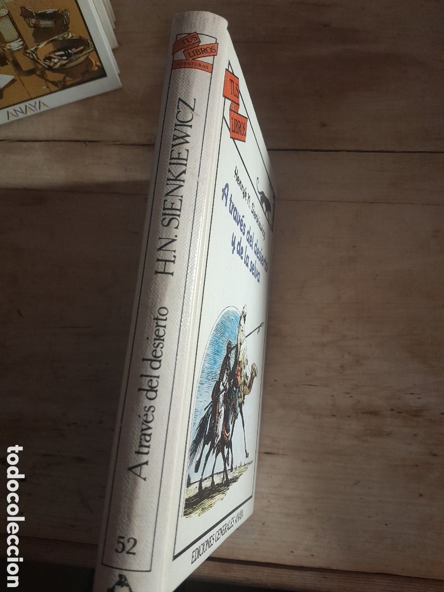 Libros de segunda mano: A trav&eacute;s del desierto. - Foto 2