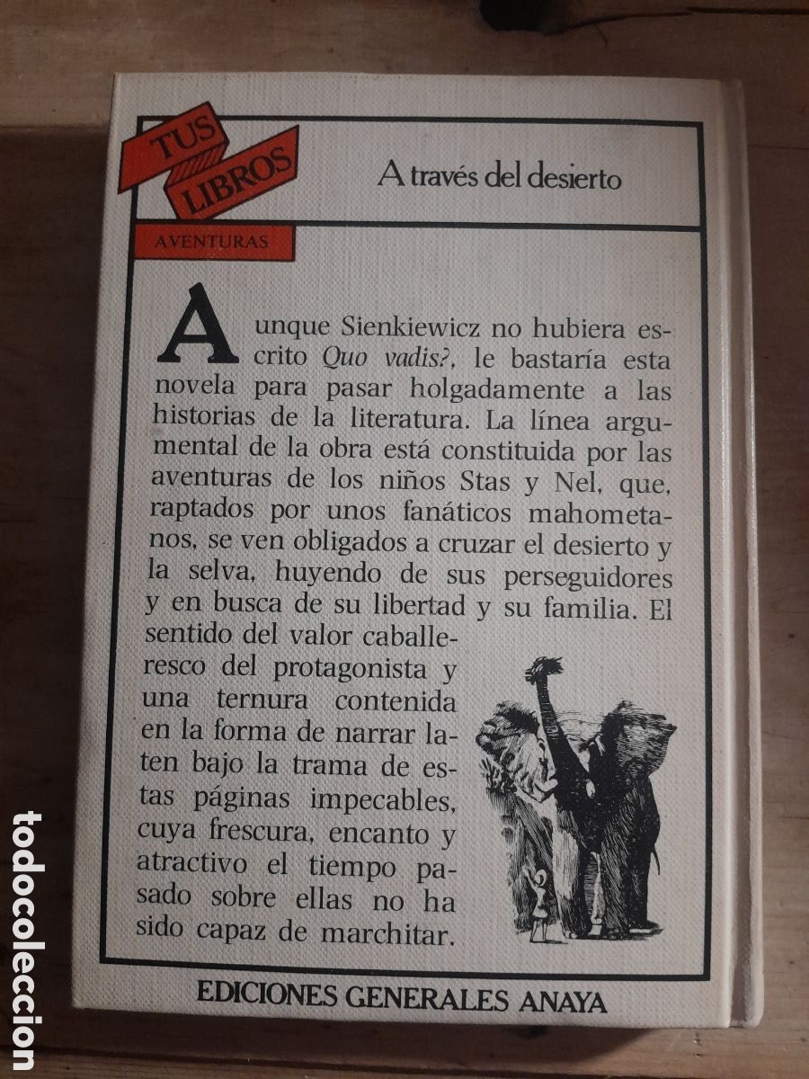 Libros de segunda mano: A trav&eacute;s del desierto. - Foto 3