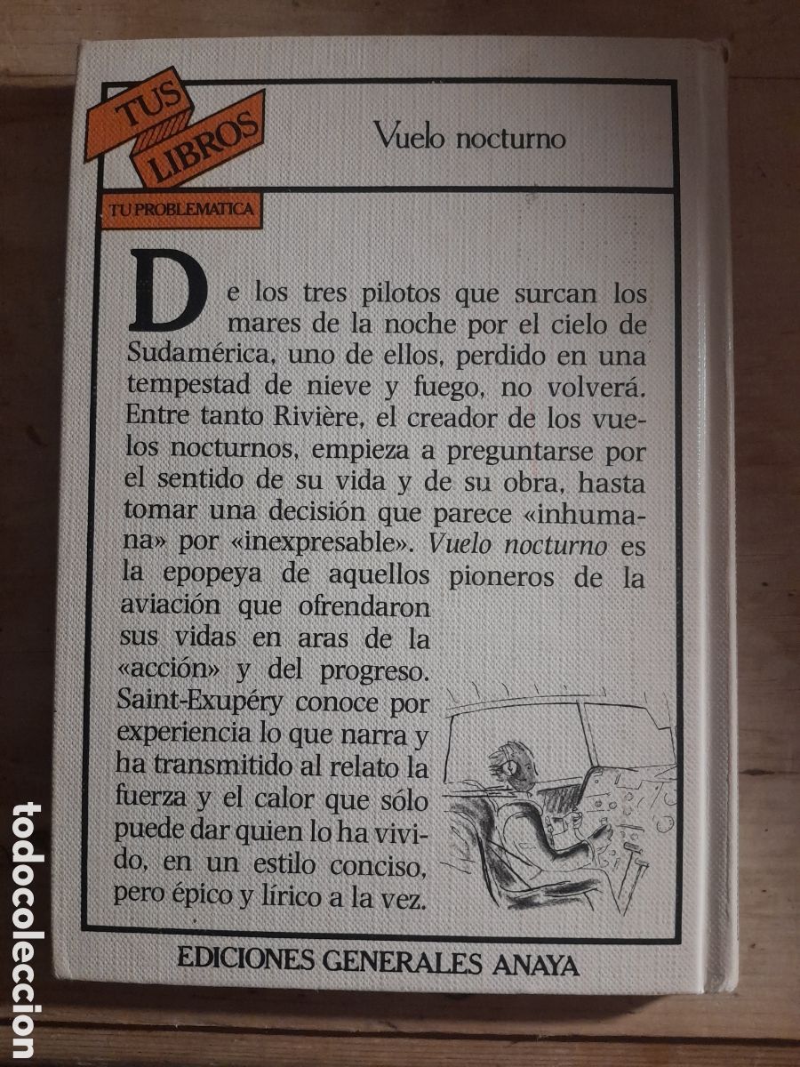 Libros de segunda mano: Vuelo Nocturno, tus libros. Anaya - Foto 3